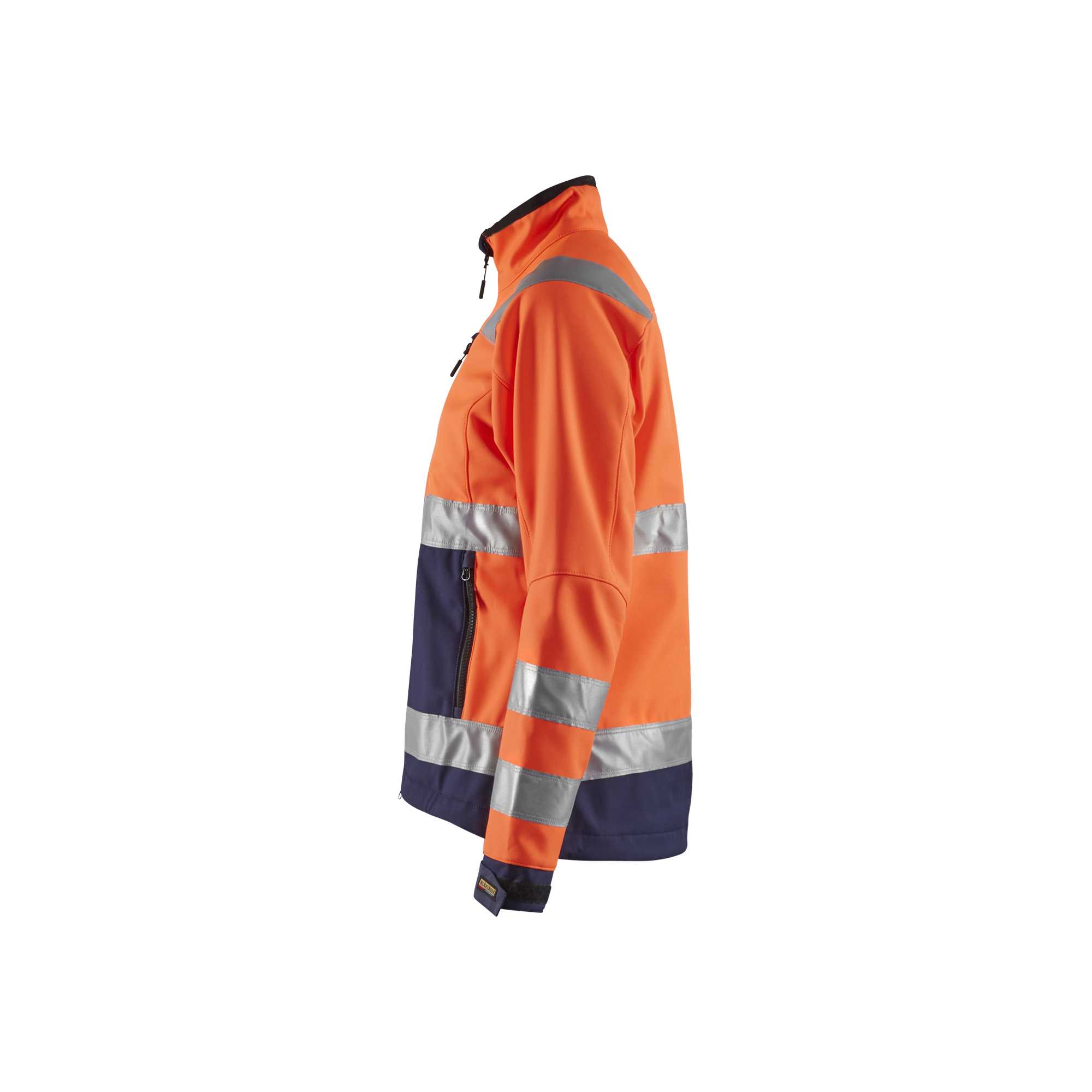 BLAKLADER 49022517 Women's Hi Vis Softshell Jacket Softshell Work Jacket WOMEN - Waterproof